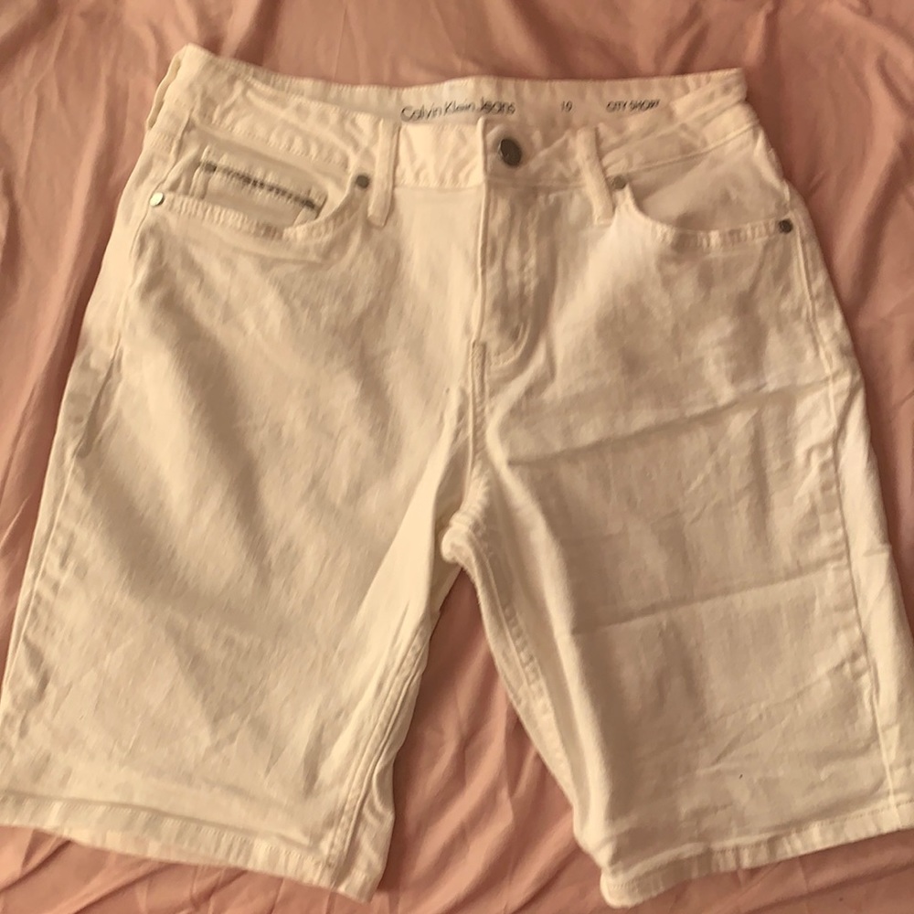 Calvin Klein Jeans White Shorts